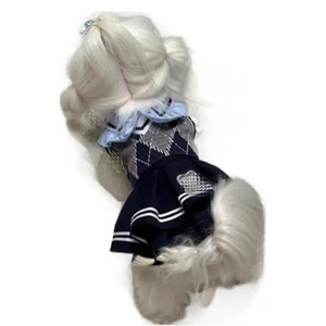 Falda JK para perros pequeños, Maltese, Bichon Frise, Teddy, Pomeranian, Schnauzer, trajes de otoño e invierno, ropa cómoda para las cuatro estaciones - Product Image 4