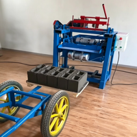 Machine automatique de fabrication de blocs de béton creux, moule à briques en ciment pour projets de construction et matériaux de construction