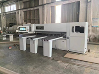 Scie à faisceau professionnelle 3300mm 3800mm Servo conduite avant alimentation automatique CNC scie à panneaux pour le travail du bois CNC scie à faisceau