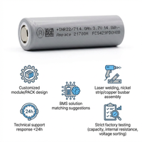 Batterie lithium-ion rechargeable haute décharge 60A Ampace JP40 21700 4000mAh 3.7V pour drone haute puissance et E-aviation ESS
