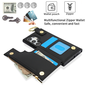 Wallet trường hợp tương thích với Samsung A16 bảo vệ bìa sau Trường hợp với chủ thẻ PU da chân đế khe cắm thẻ điện thoại trường hợp - Product Image 6