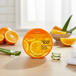 Cosmético Coreano ZENIBELL VITA-C GEL HIDRATANTE Y CALMANTE 300ml Cuidado Natural de la Piel Hidratante Reafirmante Antienvejecimiento para Mujeres Todo Tipo de Piel - Product Image 3