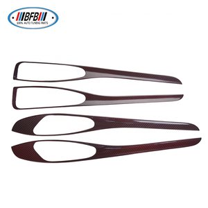 Kit Interni in Fibra di Carbonio Stelvio, Copertura Cruscotto in Carbonio Secco per <span class=keywords><strong>Alfa</strong></span> <span class=keywords><strong>Romeo</strong></span> Stelvio 2017-2018, Adesivo - Product Image 6