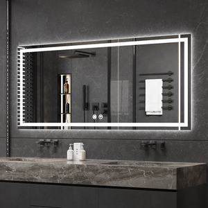 Miroir intelligent grand format MUBI, écran tactile rectangulaire, miroir LED pour salle de bain, Guangdong, pour projet de villa ou d'hôtel - Product Image 4