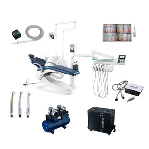 Italy Safety M2+ Dental Instrument With Cleaning Machine And Disinfection Function Unit Dental Equipment Chair For Clinic