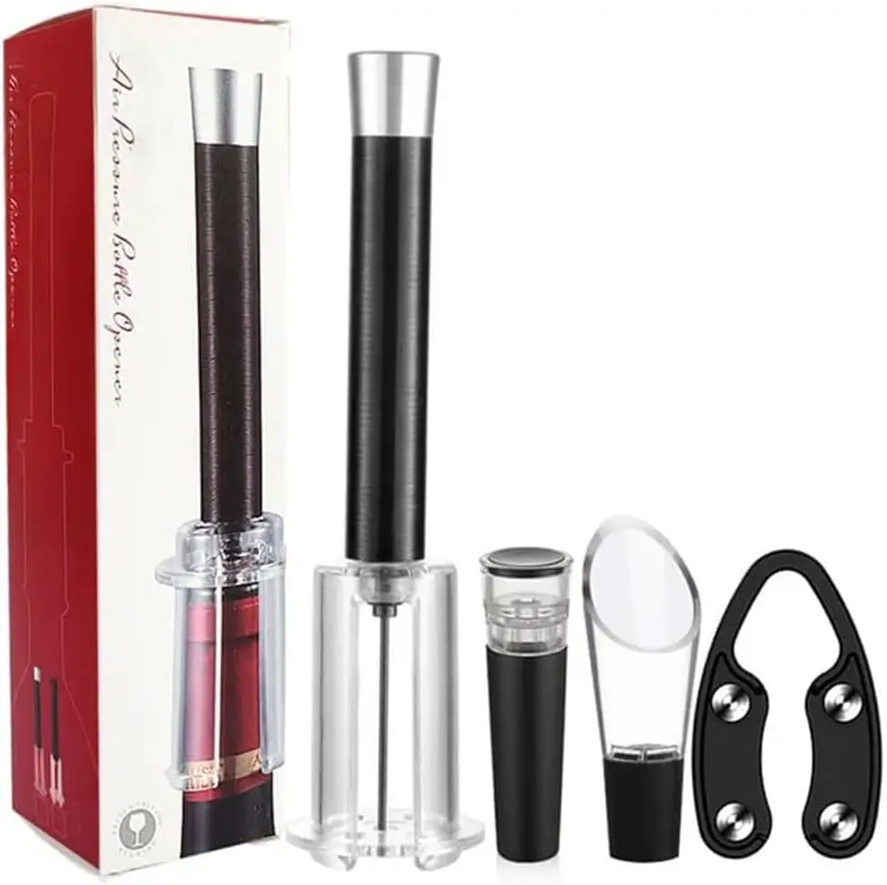LATROU Factory Direct home accessories wine corkscrew air pressure wine opener needle gas corkscrew air pump wine opener