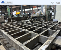 Pièces détachées pour machine à fabriquer des briques automatique MEYSHER&FLEX, moule à blocs