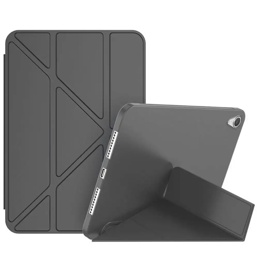 Frosted Tablet-Hülle für Ipad Air Pro Mini 10.9 11 2024 22 21 20 18 Linsenschutz reine Farbe einfache Abdeckung Pbk182 Laudtec