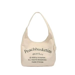 High Quality Custom Logo Printed Stripe Canvas Shopping Tote Bag Hot Sale Recyclable High-Capacity Colorful Bags - Product Image 4