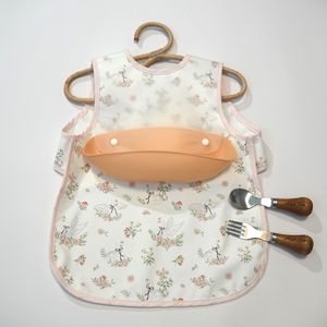 Bavoirs imperméables pour bébé Les bavoirs en tissu de <span class=keywords><strong>silicone</strong></span> ne blessent pas la peau Bavoirs pour bébé adultes respirants faciles à nettoyer - Product Image 5