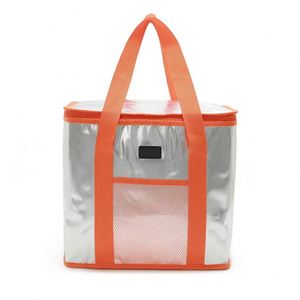 Aluminum Film Insulation Bag Picnic Bags Large Cooling Cooler Cool Box Picnic Camping Food Ice Drink Bag - Product Image 2