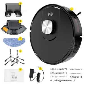 OEM LDS Laser Navigation <b>Robot</b> <b>Vacuum</b> Cleaner 1000Pa/2000Pa/3000Pa 3-Stage Suction APP Controlled Single Inlet Custom LOGO & Box - Product Image 6