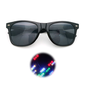 Lunettes de diffraction créatives en carton 3D pour feux d'artifice Imprimez votre design Effet lentille personnalisé Coeur d'amour/Arbre de charité/Flocon de neige - Product Image 3