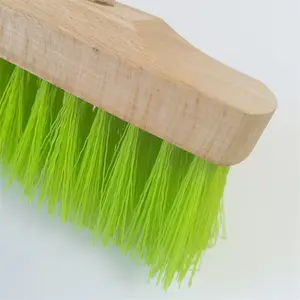 Cute Natural Beech Wood Long Handle Broom For Children