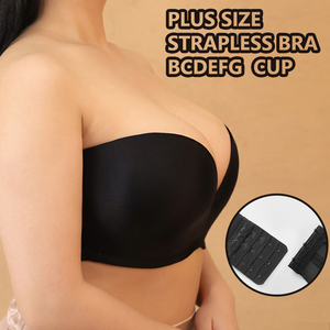 <span class=keywords><strong>Soutien</strong></span>-gorge sans bretelles pour femmes, grande tasse, sans armature, Push Up, confort, grande taille, Support 95Fcup, aisselles invisibles, <span class=keywords><strong>minimiseur</strong></span> de lissage - Product Image 4