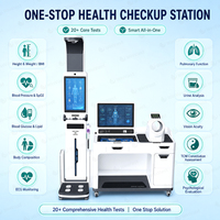 Balance connectée portable OEM de qualité médicale pour analyse complète de la composition corporelle (ultrasonique, hauteur, poids)