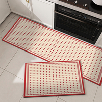 Tapis de sol de cuisine moderne en boue de diatomée tissée douce, séchage rapide, antidérapant avec support en caoutchouc, lavable en machine pour salle de bain et couloir