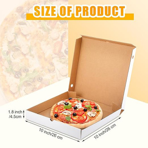 Produttore di Scatole per <span class=keywords><strong>Pizza</strong></span> Personalizzate in Cartone Ondulato di Ogni Dimensione, Scatole in Carta per <span class=keywords><strong>Pizza</strong></span> - Product Image 2