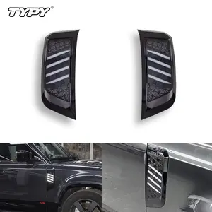 ชุดดัดแปลงช่องลมเข้าใหม่ 12V สำหรับ Land Rover Defender 90 110 ปี 2020-2024 พร้อมไฟและแผงใบพัดลม - Product Image 1