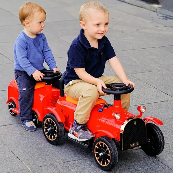 おもちゃの子供の遊び場の子供の電気乗車のためのトラックが付いている12ボルトの安い乗車列車