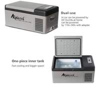 Réfrigérateurs de camping portables électroniques 12v C20 de la marque Toby, nouvelle vente chaude, 20L, compresseur DC, glacière compacte, mini réfrigérateur