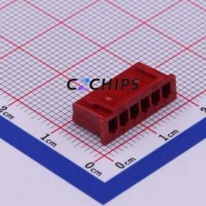 XHP-6-R Housing (Wire-to-Board / Wire-to-Wire) P=2.5mm Connector 1x6P 2.5mm XH 1 - Product Image 1