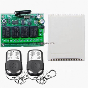 12V bốn chiều không dây chuyển đổi từ xa xe buýt xe tải tailboard cửa động cơ về phía trước và đảo ngược đèn solenoid valve điều khiển - Product Image 2