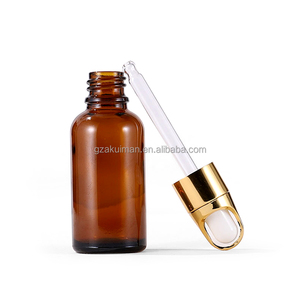100ml ambra per i flaconi di vetro contagocce per massaggio essenziale della cuticola vuota - Product Image 5