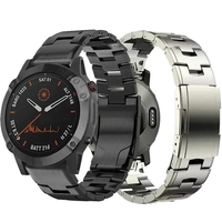 Bracelet de montre en titane à dégagement rapide, 22 mm et 26 mm, remplacement pour Garmin, directement de l'usine, solution gagnant-gagnant
