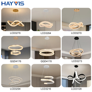 Lampadario Artistico dal Design Unico, Adatto per Spazi Residenziali, Lampada a Sospensione LED da 142W con Protezione per gli Occhi e Controllo a Infrarossi - Product Image 4
