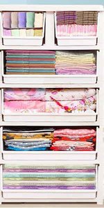 4 Layers Two Door Open 3 Compartments Clothes Hanging <strong>Plastic</strong> Kids <strong>Cupboard</strong> for Clothes - Product Image 3