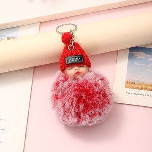 Pendentif Peluche Bao Beidi, Poupée Dormante, Ornement Mignon pour Sac à Dos Scolaire, Accessoire en Peluche pour Filles, Porte-clés Poupée, 5-<span class=keywords><strong>7</strong></span> <span class=keywords><strong>Ans</strong></span> - Product Image 3