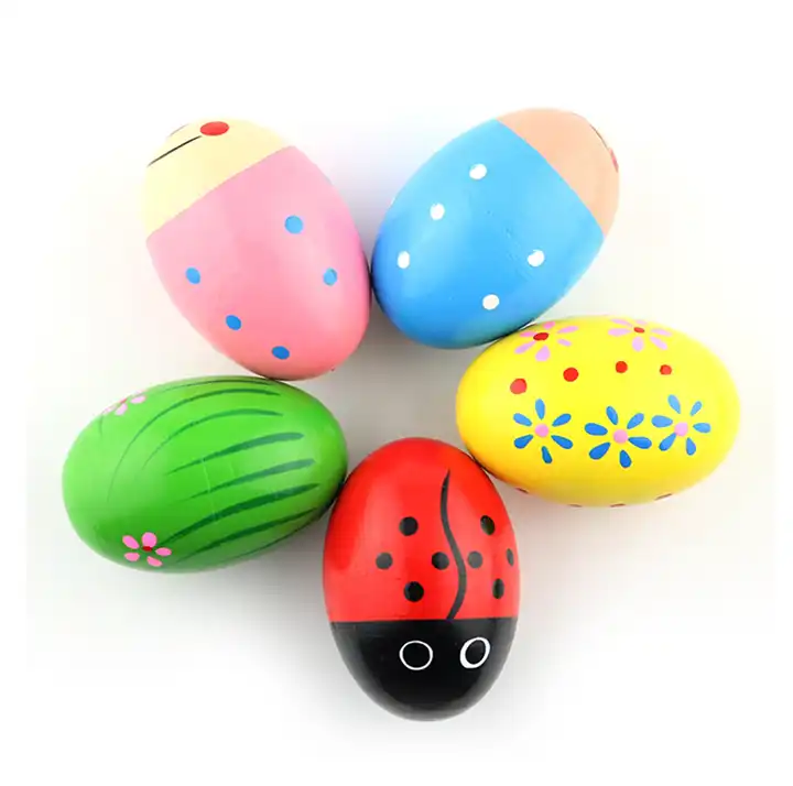 Small Malacas Toy Egg Shaped Wooden Mini Malacas - Buy Maracas,Color Large  Sand Egg,Wooden Mini Malacas Product on