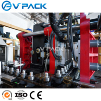 Hochgeschwindigkeits-PET-Flaschen gebläse mit 9 Kavitäten/Preform-Form Automatische Rotations blas maschine/Servomotor-Antriebs system