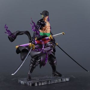 One Pieced <strong>Zoro</strong> <strong>Action</strong> <strong>Figure</strong> PVC Anime Collectible Model <strong>Wano</strong> Country King of Hell Enma Sword <strong>Zoro</strong> Statue for Gift - Product Image 5