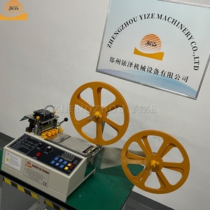 Giá bán buôn chất lượng tốt tự động điện PVC nhãn băng cuộn máy cắt satin Ribbon Cutter Máy Cắt Băng - Product Image 3