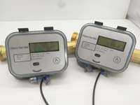 Compteur de débit ultrasonique domestique DN25 RS485 Modbus contrôlé par vanne, alimenté par batterie, IP68
