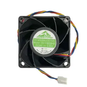Corrosion-resistant 6038 12v UL 36 Volt Dc Brushless Fan 2pin Small Fans Cooling 60*60*38mm 24v For Power Supply