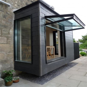 <span class=keywords><strong>Alucasa</strong></span> Marco de aluminio Diseño de vidrio Puerta y ventana plegable vertical Push up Ventana plegable para tiendas - Product Image 1