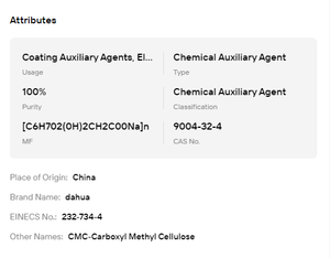 ผงคาร์บอกซีเมทิลเซลลูโลส (CMC) ความหนืดสูง สำหรับอาหาร ผงซักฟอก และเกรดอุตสาหกรรม ขายส่ง - Product Image 6