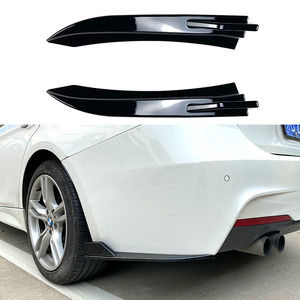 Pour BMW Série 3 F30 F35 2013-2019 M-tech, séparateurs d'angle de pare-chocs arrière - Product Image 1
