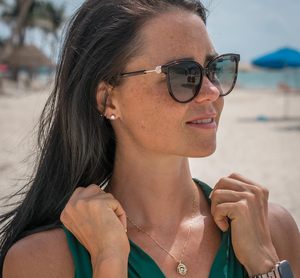 Collana di Diamanti con <span class=keywords><strong>Nodo</strong></span> d'Amore, 1/5 CTTW, Placcata in Oro Giallo 14kt, Catena Sportiva da Donna - Product Image 3