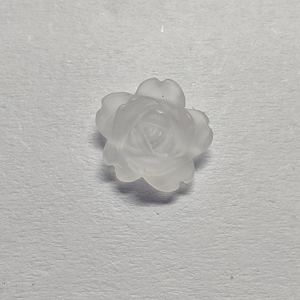 พลอยเทียมควอตซ์ CN แฟชั่นลายดอกไม้,พลอยทรงหลวมสีขาวขุ่นสำหรับเป็นของขวัญส่งเสริมการขาย - Product Image 2