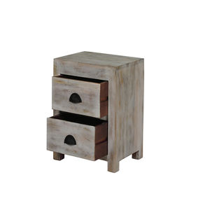 Mesita de Noche de Madera de Lujo para Dormitorio con Diseño de Almacenamiento que Ahorra Espacio, Mueble Auxiliar para una Vida Moderna - Product Image 3