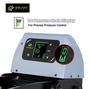 Galáxia Imprensa Sublimação Máquina De Impressão De Transferência De <span class=keywords><strong>Calor</strong></span> Multi Tamanho Planos Inferiores Auto Press Heat Press Machine T Shirt