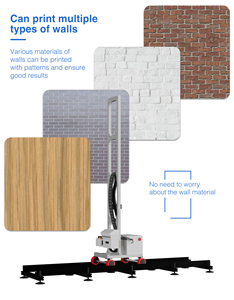 3500mm * 6000mm DX7 giá rẻ UV mực tự động hiệu quả chi phí tx800 bê tông <span class=keywords><strong>3D</strong></span> Tường máy in - Product Image 4