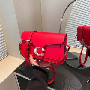 Niche Fashion Ladies <b>Square</b> Shoulder Bags Summer New Arrival Solid Color Simple High Grade Texture Handbags for Office & Daily - Product Image 1