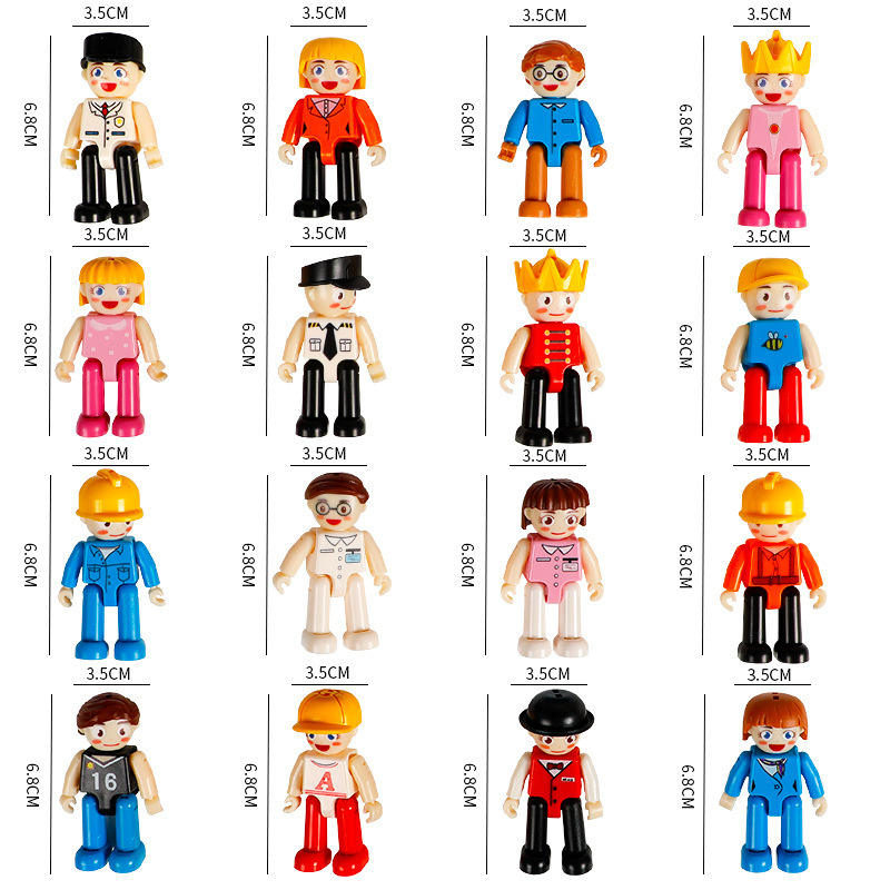 Magnetic Dolls - 16pcs