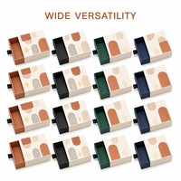 Boîte à tiroir en carton rigide personnalisée de luxe pour cosmétiques haut de gamme, emballage coulissant premium avec design de logo