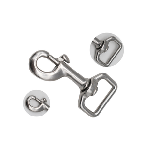 Crochets à 5 boulons en acier inoxydable, pour laisse de chien - Product Image 1